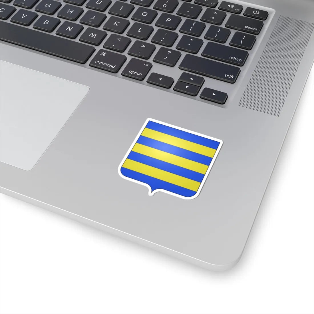 Blason Herbeumont (Belgium) (Coat of Arms) STICKER Vinyl Kiss-Cut Decal - The Sticker Space
