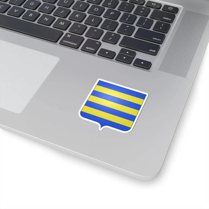 Blason Herbeumont (Belgium) (Coat of Arms) STICKER Vinyl Kiss-Cut Decal - The Sticker Space