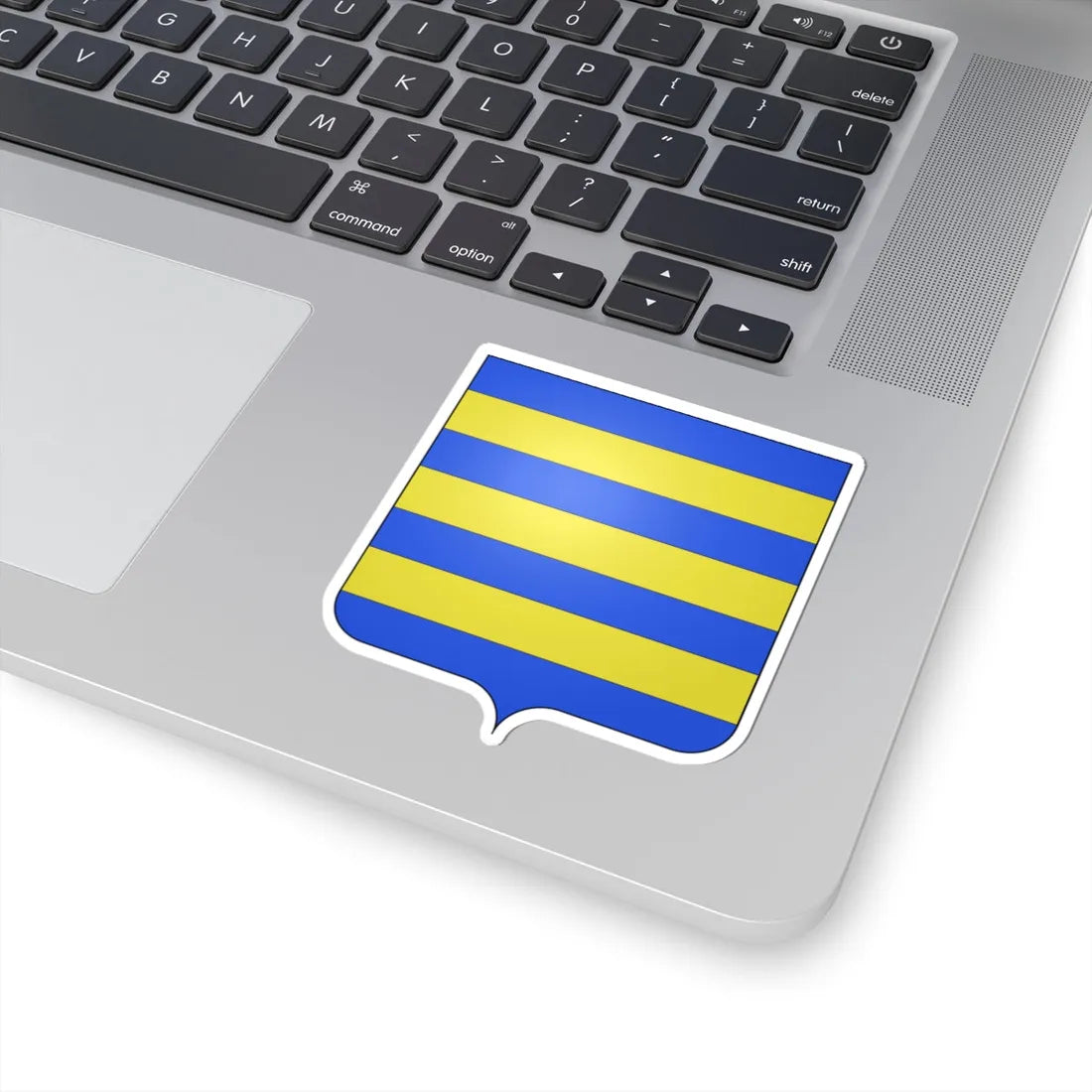Blason Herbeumont (Belgium) (Coat of Arms) STICKER Vinyl Kiss-Cut Decal - The Sticker Space