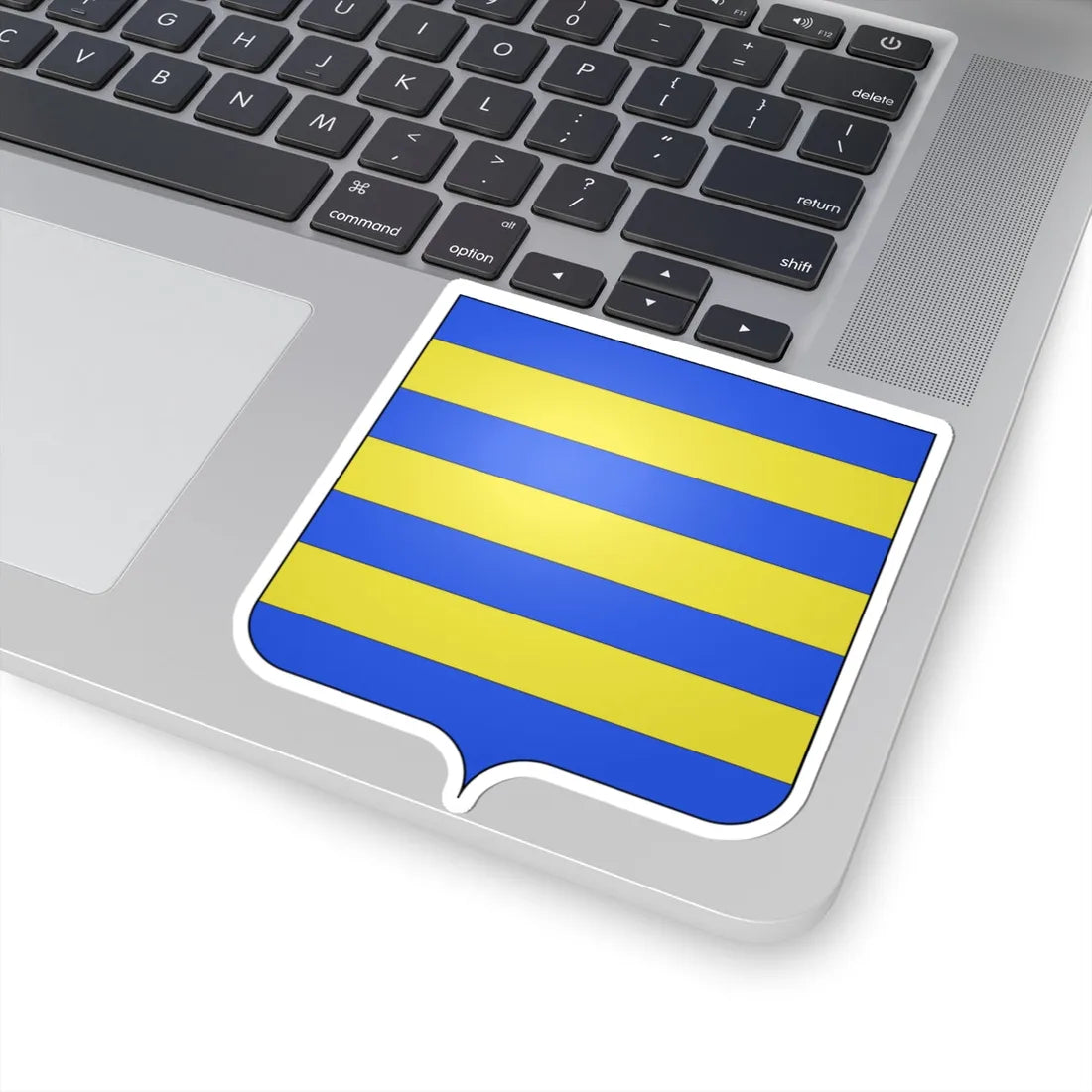 Blason Herbeumont (Belgium) (Coat of Arms) STICKER Vinyl Kiss-Cut Decal - The Sticker Space
