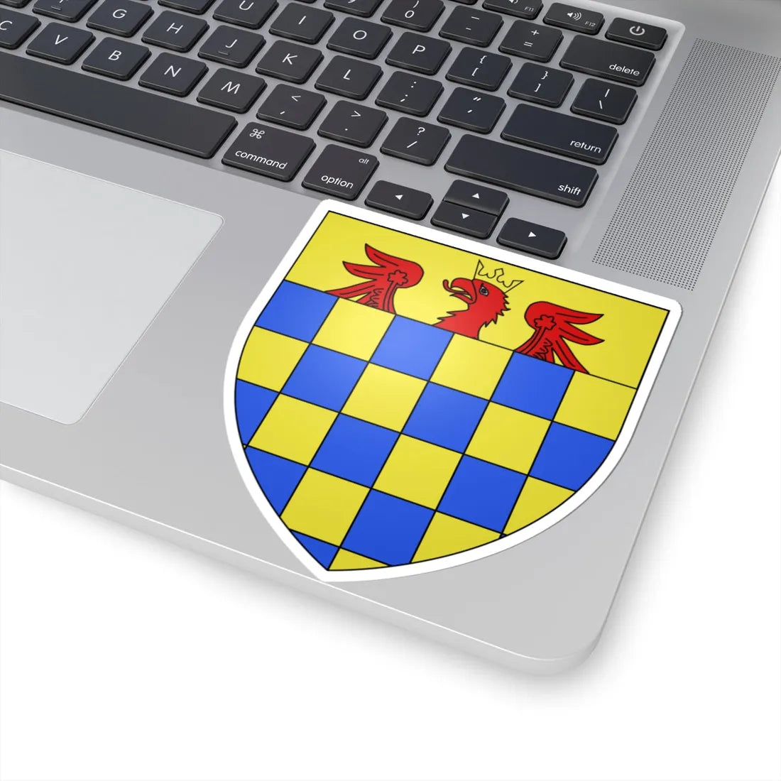 Blason Hermann Putbus selon Gelre (Denmark) (Coat of Arms) STICKER Vinyl Kiss-Cut Decal - The Sticker Space