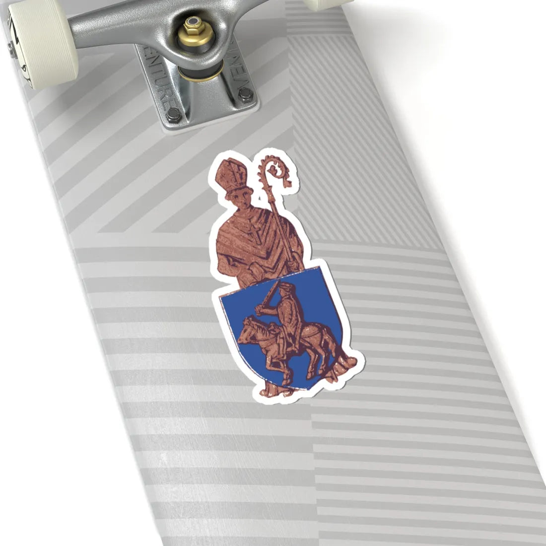 Blason Herstal (Belgium) (Coat of Arms) STICKER Vinyl Kiss-Cut Decal - The Sticker Space