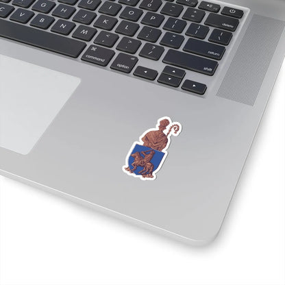 Blason Herstal (Belgium) (Coat of Arms) STICKER Vinyl Kiss-Cut Decal - The Sticker Space