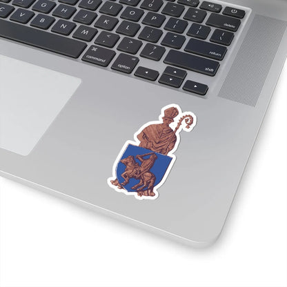 Blason Herstal (Belgium) (Coat of Arms) STICKER Vinyl Kiss-Cut Decal - The Sticker Space