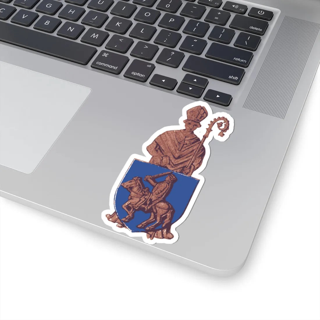 Blason Herstal (Belgium) (Coat of Arms) STICKER Vinyl Kiss-Cut Decal - The Sticker Space