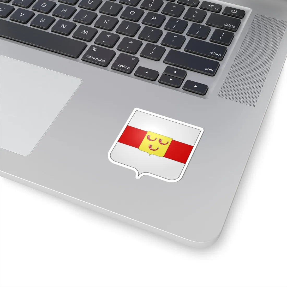 Blason Heuvelland (Belgium) (Coat of Arms) STICKER Vinyl Kiss-Cut Decal - The Sticker Space
