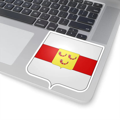 Blason Heuvelland (Belgium) (Coat of Arms) STICKER Vinyl Kiss-Cut Decal - The Sticker Space