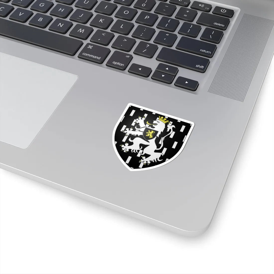Blason Hinckaert en Brabant selon Gelre (Belgium) (Coat of Arms) STICKER Vinyl Kiss-Cut Decal - The Sticker Space