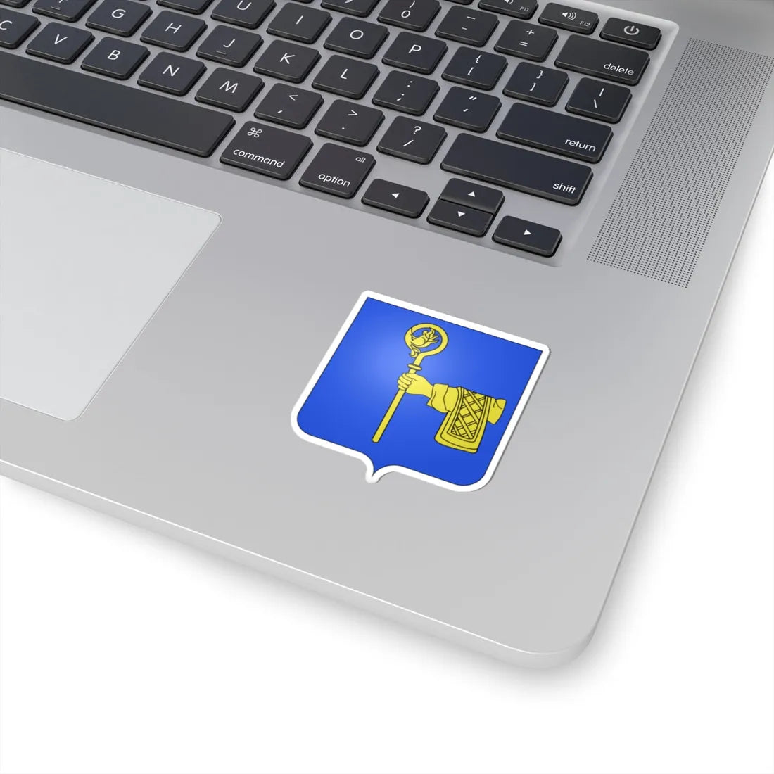 Blason Hoegaarden (Belgium) (Coat of Arms) STICKER Vinyl Kiss-Cut Decal - The Sticker Space