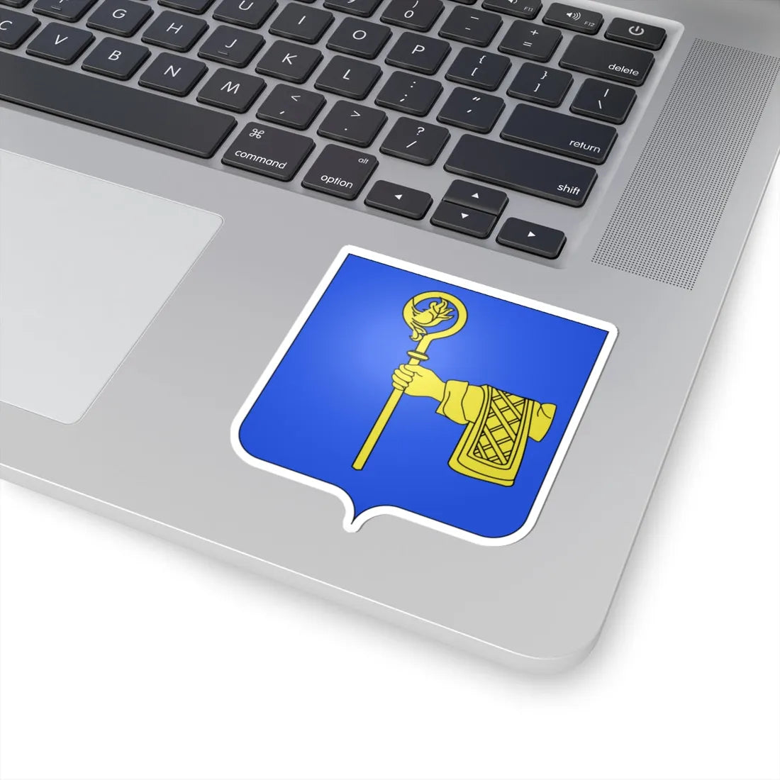 Blason Hoegaarden (Belgium) (Coat of Arms) STICKER Vinyl Kiss-Cut Decal - The Sticker Space