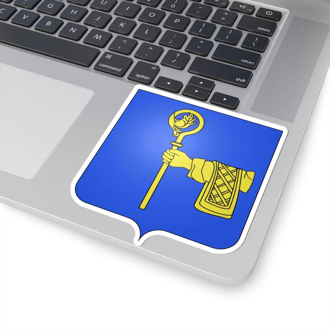 Blason Hoegaarden (Belgium) (Coat of Arms) STICKER Vinyl Kiss-Cut Decal - The Sticker Space