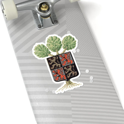 Blason Hoeilaart (Belgium) (Coat of Arms) STICKER Vinyl Kiss-Cut Decal - The Sticker Space