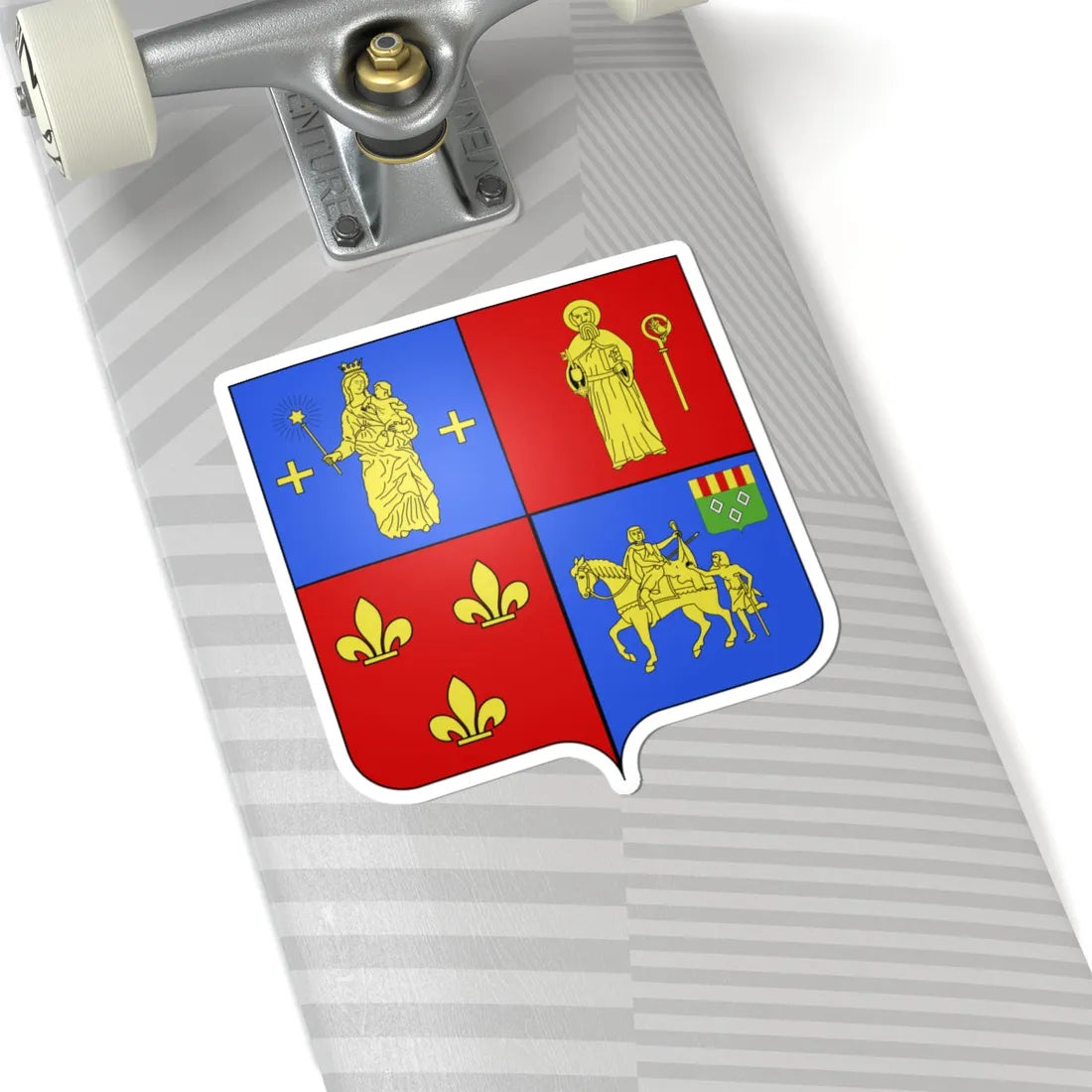 Blason Holsbeek (Belgium) (Coat of Arms) STICKER Vinyl Kiss-Cut Decal - The Sticker Space