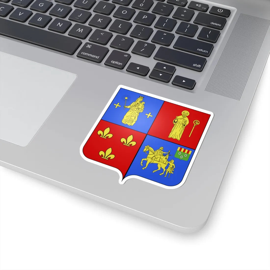 Blason Holsbeek (Belgium) (Coat of Arms) STICKER Vinyl Kiss-Cut Decal - The Sticker Space