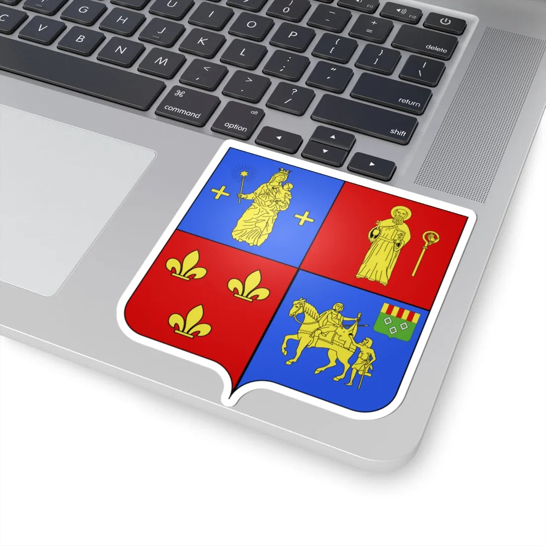 Blason Holsbeek (Belgium) (Coat of Arms) STICKER Vinyl Kiss-Cut Decal - The Sticker Space