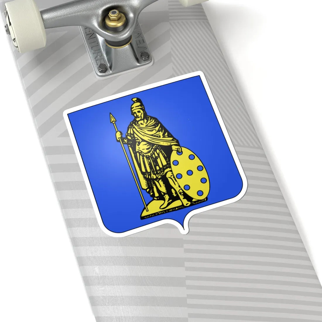 Blason Hooglede (Belgium) (Coat of Arms) STICKER Vinyl Kiss-Cut Decal - The Sticker Space