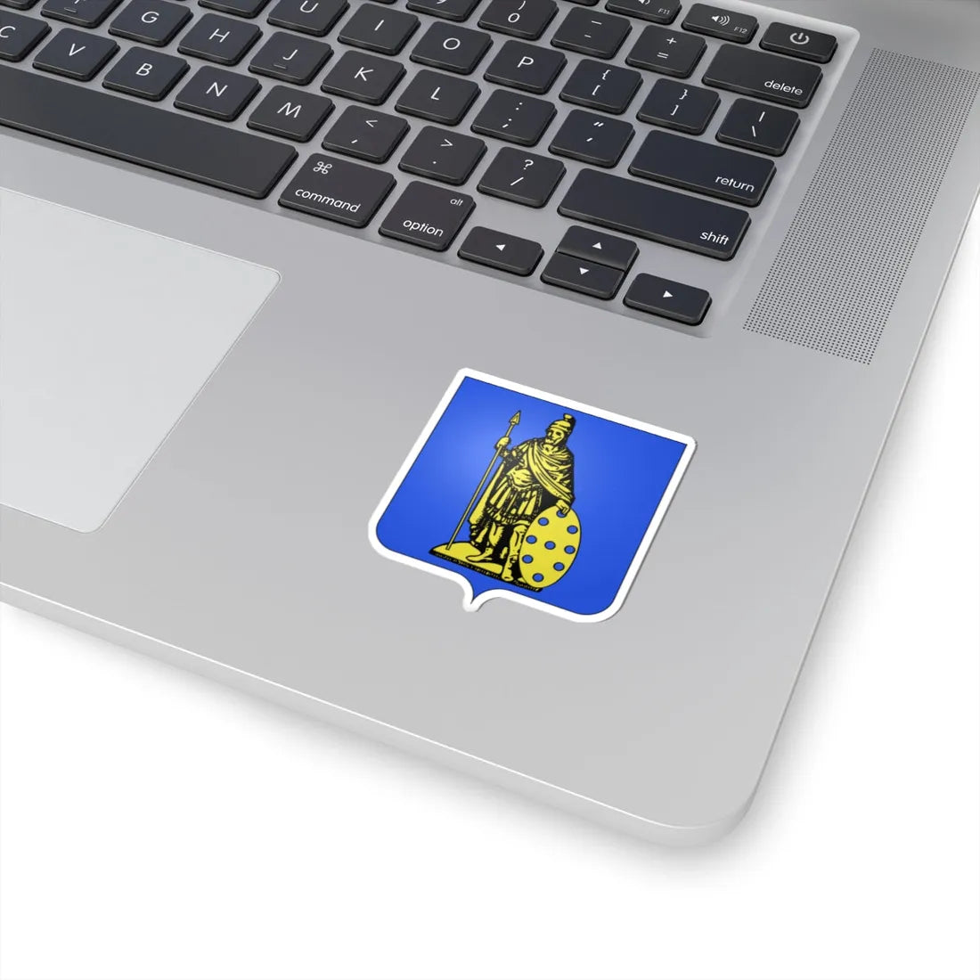 Blason Hooglede (Belgium) (Coat of Arms) STICKER Vinyl Kiss-Cut Decal - The Sticker Space