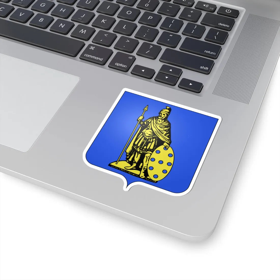 Blason Hooglede (Belgium) (Coat of Arms) STICKER Vinyl Kiss-Cut Decal - The Sticker Space