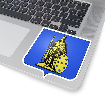 Blason Hooglede (Belgium) (Coat of Arms) STICKER Vinyl Kiss-Cut Decal - The Sticker Space
