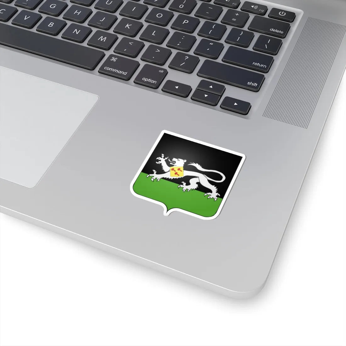Blason Huldenberg (Belgium) (Coat of Arms) STICKER Vinyl Kiss-Cut Decal - The Sticker Space