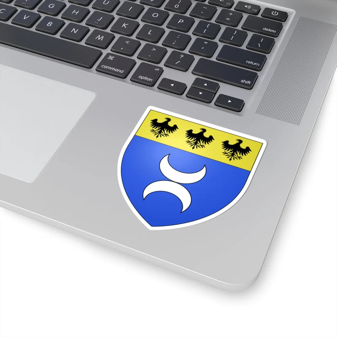 Blason Ile Perrot Québec (Canada) (Coat of Arms) STICKER Vinyl Kiss-Cut Decal - The Sticker Space