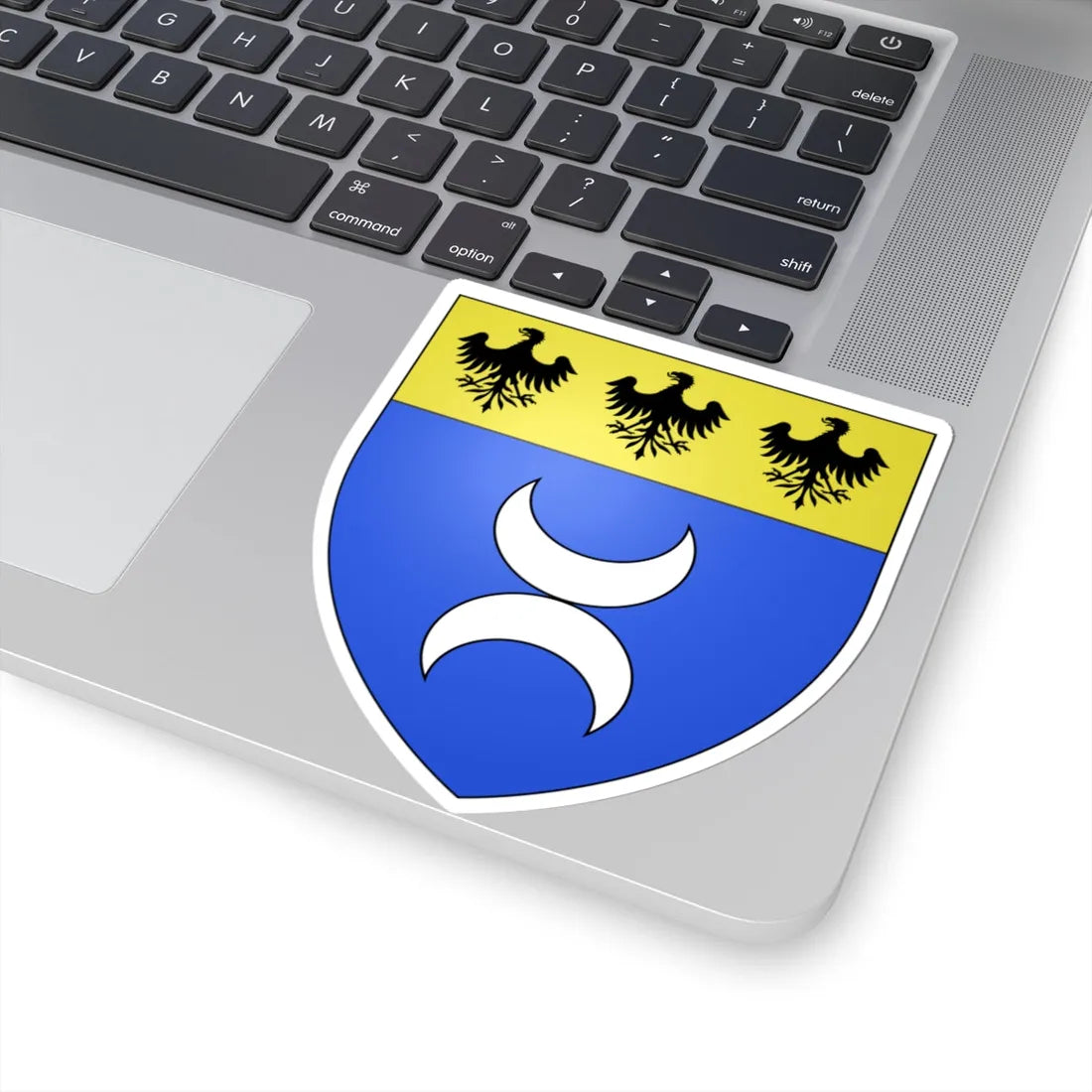 Blason Ile Perrot Québec (Canada) (Coat of Arms) STICKER Vinyl Kiss-Cut Decal - The Sticker Space