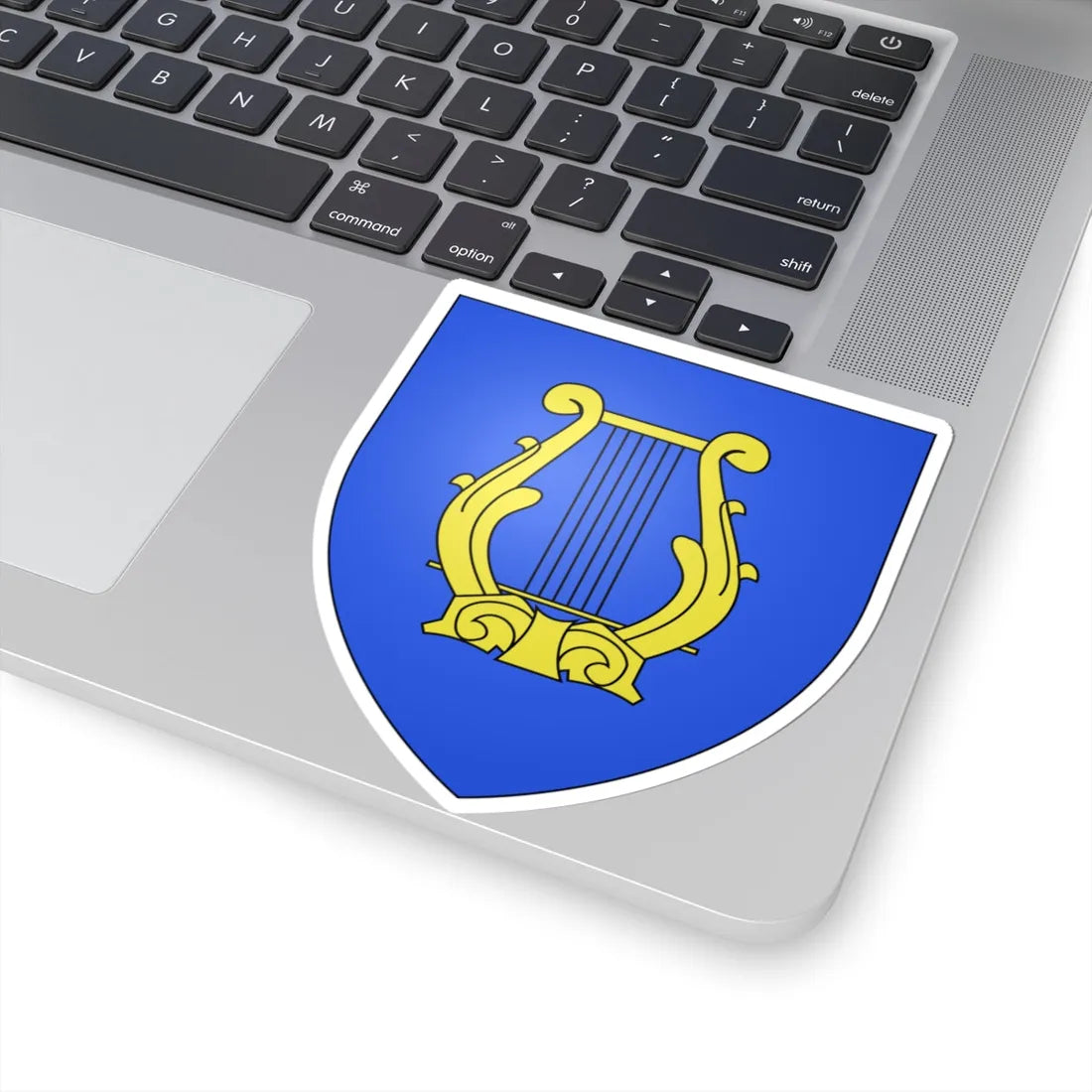 Blason imaginaire David (Israel) (Coat of Arms) STICKER Vinyl Kiss-Cut Decal - The Sticker Space