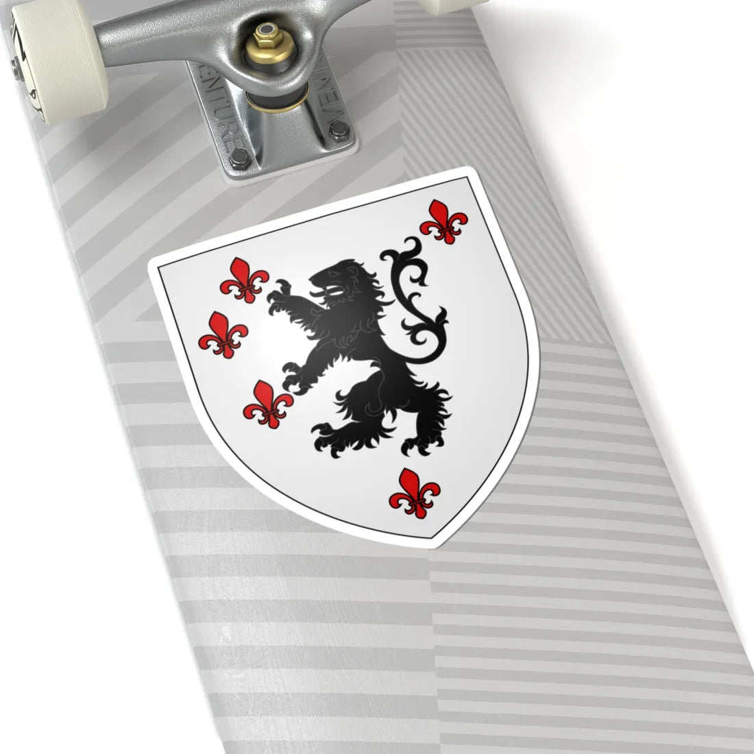 Blason It famille Gesualdo Naples (Italy) (Coat of Arms) STICKER Vinyl Kiss-Cut Decal - The Sticker Space