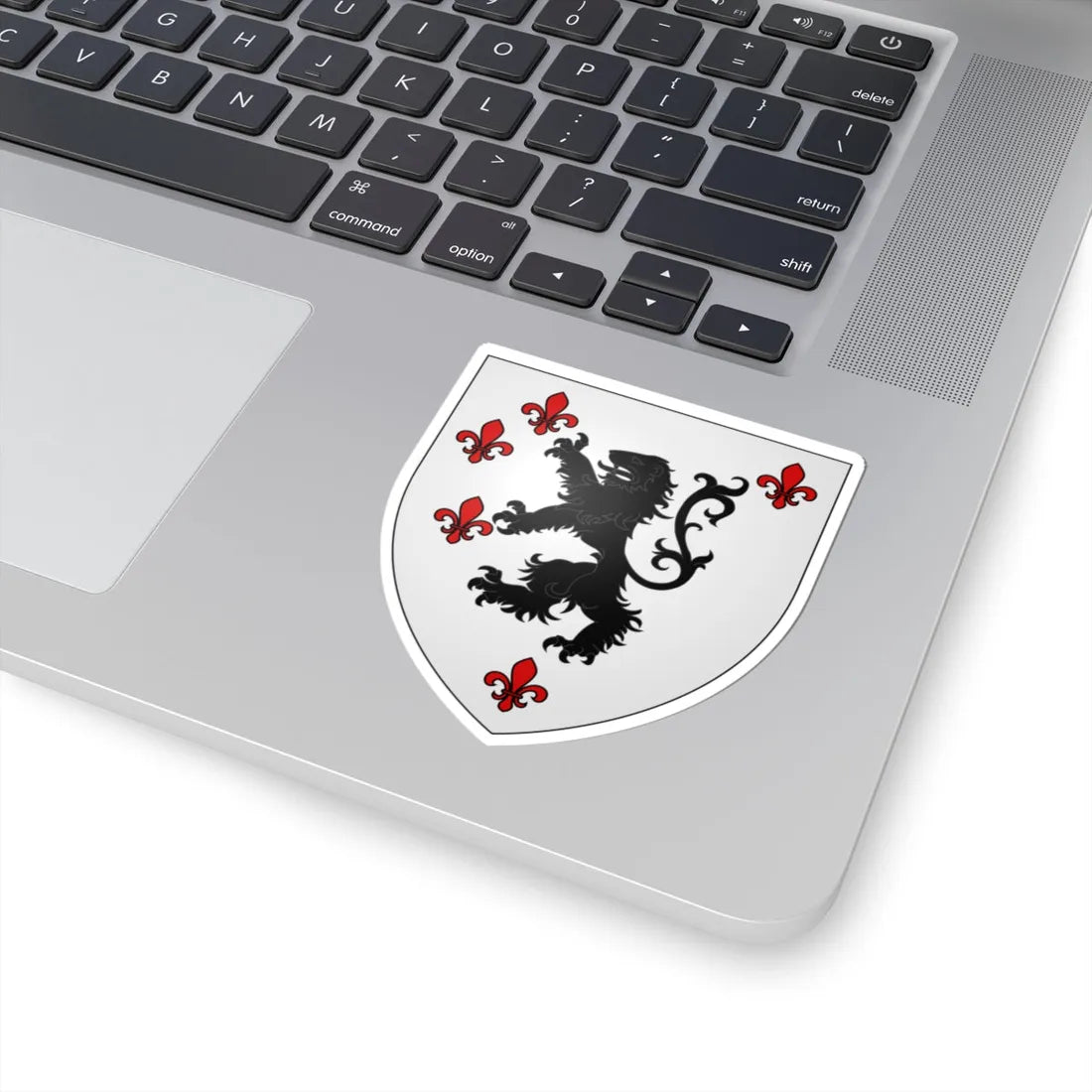 Blason It famille Gesualdo Naples (Italy) (Coat of Arms) STICKER Vinyl Kiss-Cut Decal - The Sticker Space