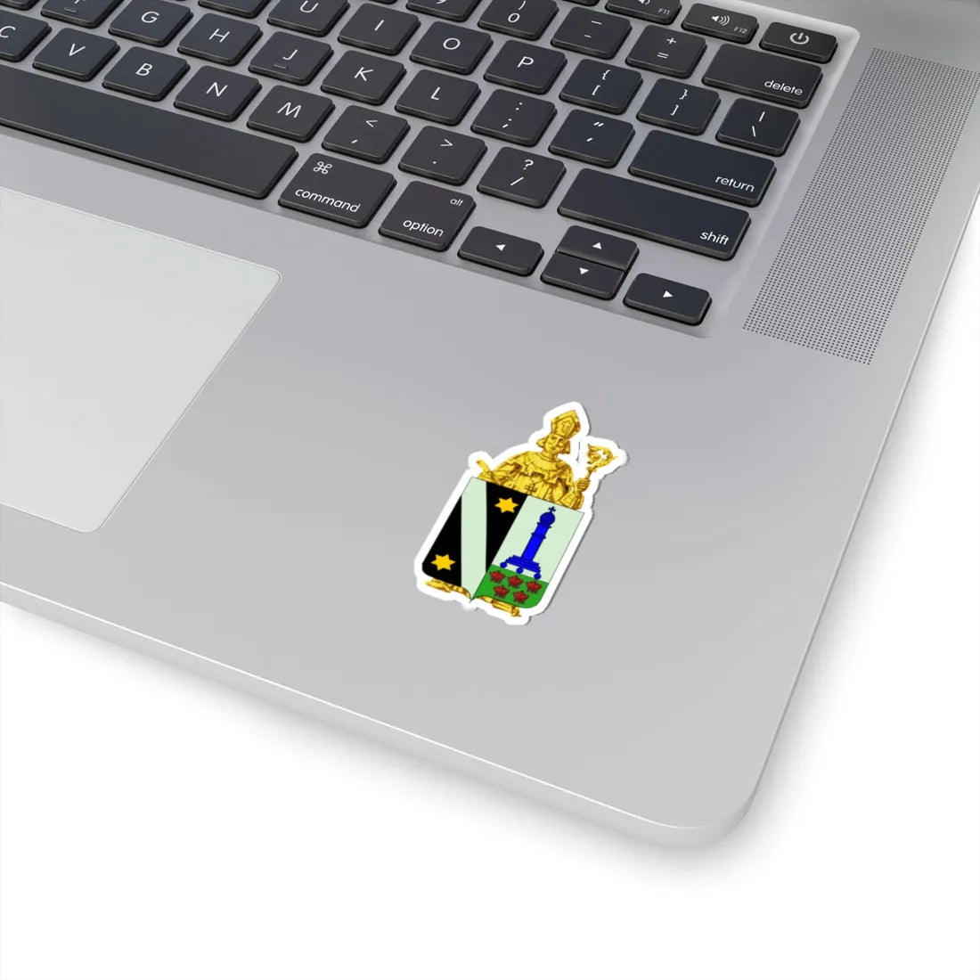 Blason Jalhay (Belgium) (Coat of Arms) STICKER Vinyl Kiss-Cut Decal - The Sticker Space