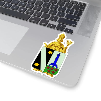Blason Jalhay (Belgium) (Coat of Arms) STICKER Vinyl Kiss-Cut Decal - The Sticker Space