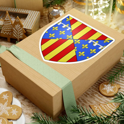 Blason Jean dAragon Comte de Prades selon Gelre (Spain) (Coat of Arms) STICKER Vinyl Kiss-Cut Decal - The Sticker Space