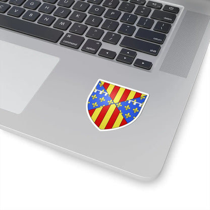 Blason Jean dAragon Comte de Prades selon Gelre (Spain) (Coat of Arms) STICKER Vinyl Kiss-Cut Decal - The Sticker Space