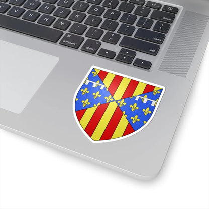 Blason Jean dAragon Comte de Prades selon Gelre (Spain) (Coat of Arms) STICKER Vinyl Kiss-Cut Decal - The Sticker Space