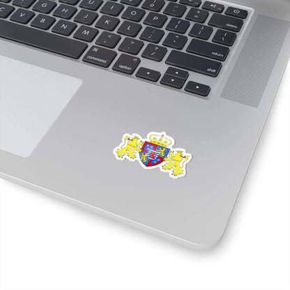 Blason Jean de Luxembourg 1939 (Luxembourg) (Coat of Arms) STICKER Vinyl Kiss-Cut Decal - The Sticker Space