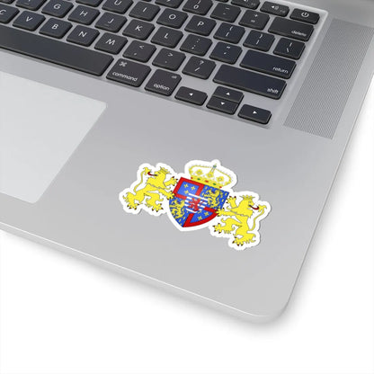 Blason Jean de Luxembourg 1939 (Luxembourg) (Coat of Arms) STICKER Vinyl Kiss-Cut Decal - The Sticker Space