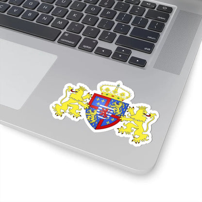 Blason Jean de Luxembourg 1939 (Luxembourg) (Coat of Arms) STICKER Vinyl Kiss-Cut Decal - The Sticker Space