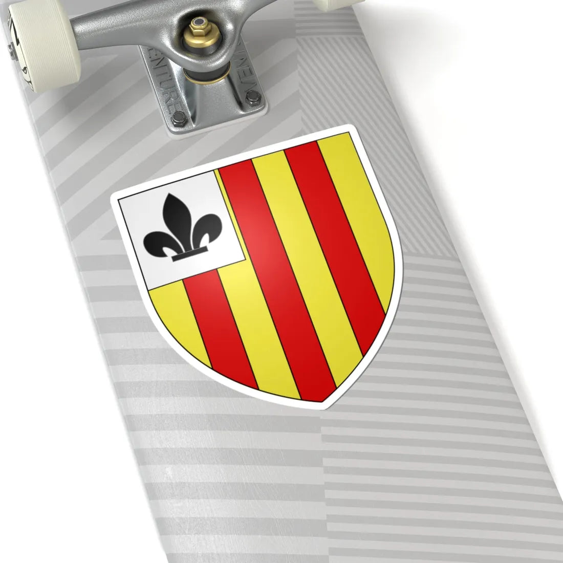Blason Jean de Malines Berthout selon Gelre (Belgium) (Coat of Arms) STICKER Vinyl Kiss-Cut Decal - The Sticker Space