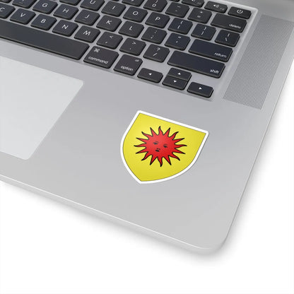 Blason Jean de Valecow selon Gelre (Poland) (Coat of Arms) STICKER Vinyl Kiss-Cut Decal - The Sticker Space