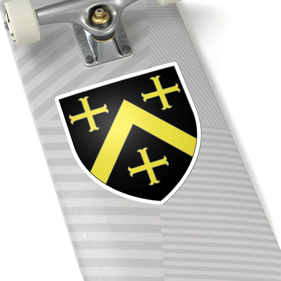 Blason John Fordham Evêque de Durham selon Gelre (England) (Coat of Arms) STICKER Vinyl Kiss-Cut Decal - The Sticker Space