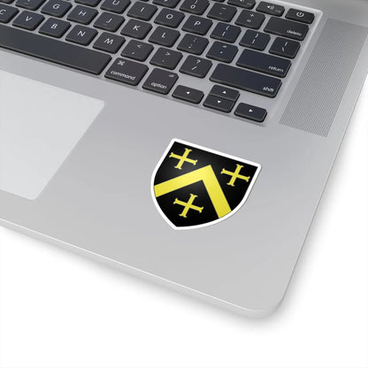 Blason John Fordham Evêque de Durham selon Gelre (England) (Coat of Arms) STICKER Vinyl Kiss-Cut Decal - The Sticker Space