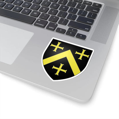 Blason John Fordham Evêque de Durham selon Gelre (England) (Coat of Arms) STICKER Vinyl Kiss-Cut Decal - The Sticker Space