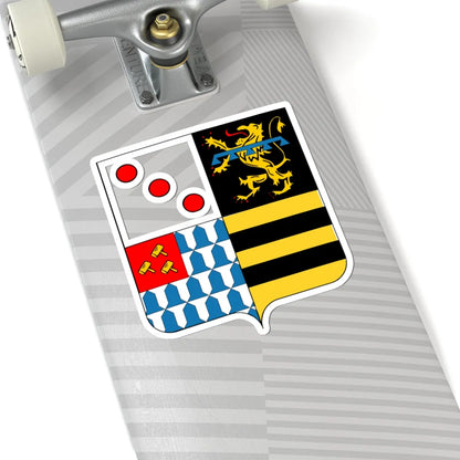 Blason Kortenaken (Belgium) (Coat of Arms) STICKER Vinyl Kiss-Cut Decal - The Sticker Space