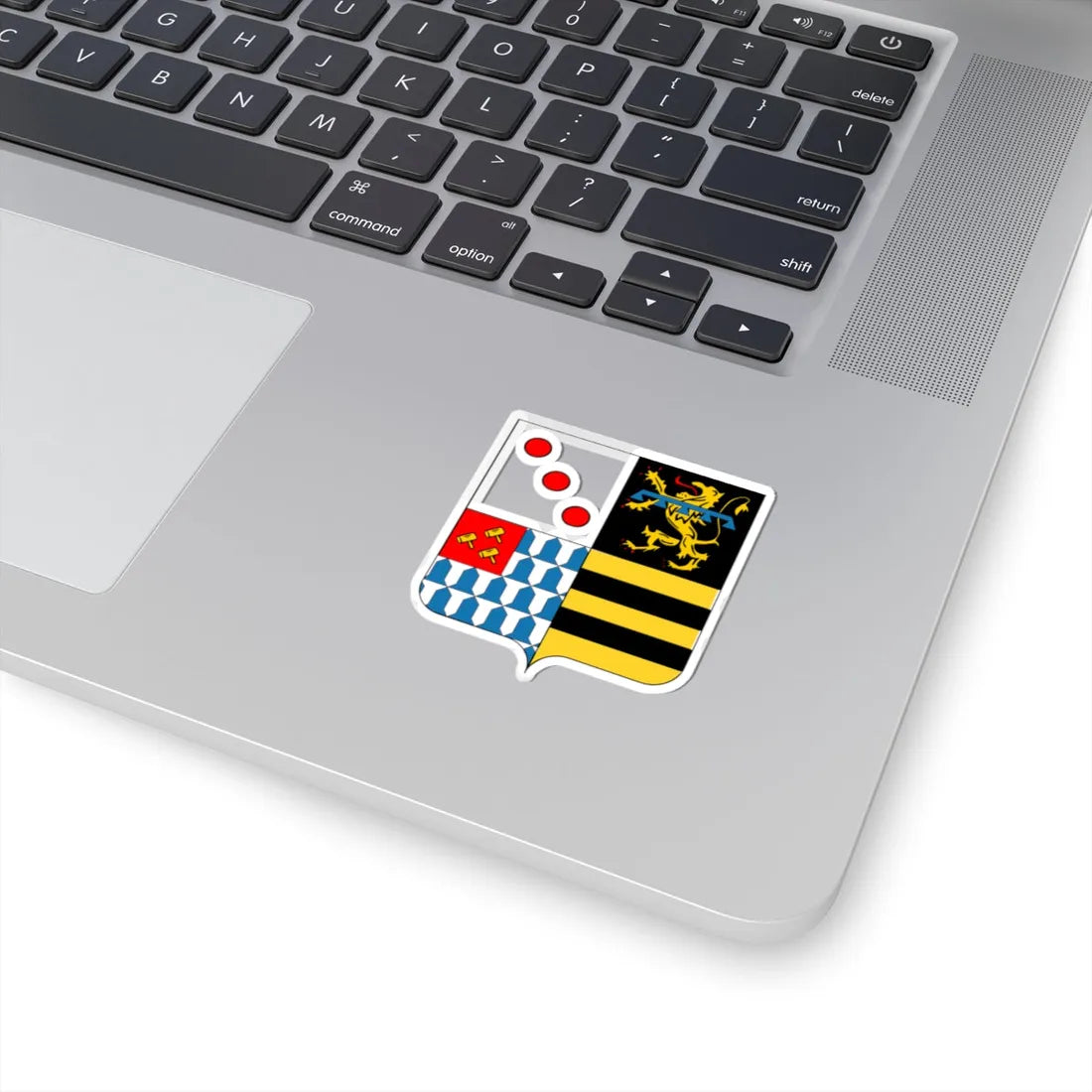 Blason Kortenaken (Belgium) (Coat of Arms) STICKER Vinyl Kiss-Cut Decal - The Sticker Space