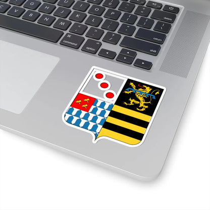 Blason Kortenaken (Belgium) (Coat of Arms) STICKER Vinyl Kiss-Cut Decal - The Sticker Space
