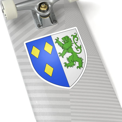 Blason La panne (Belgium) (Coat of Arms) STICKER Vinyl Kiss-Cut Decal - The Sticker Space