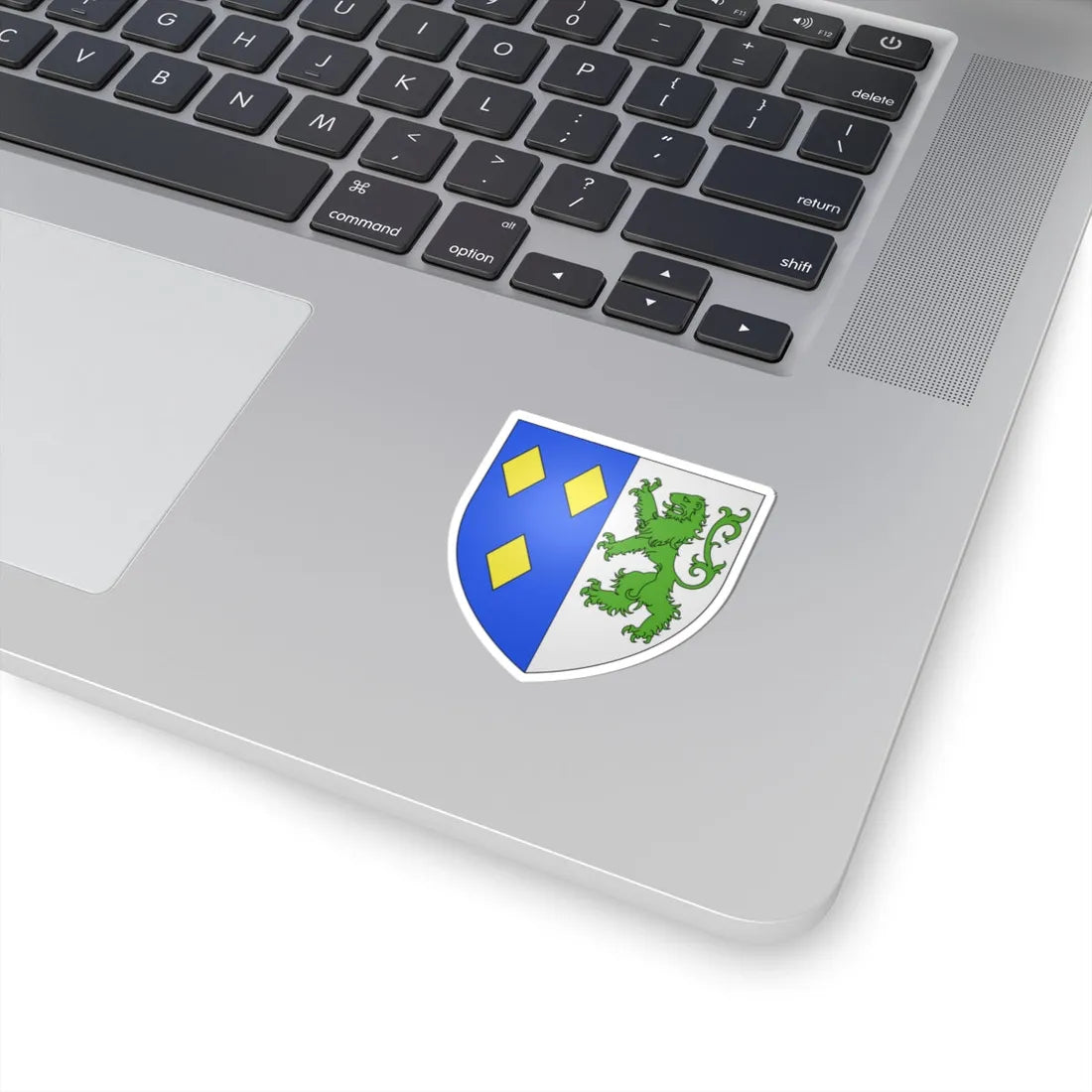 Blason La panne (Belgium) (Coat of Arms) STICKER Vinyl Kiss-Cut Decal - The Sticker Space
