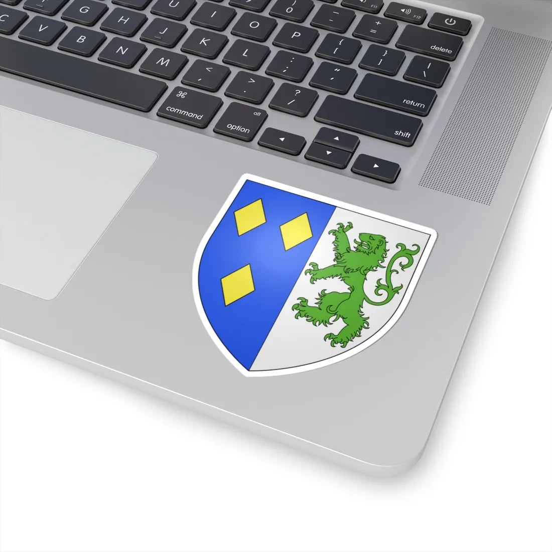 Blason La panne (Belgium) (Coat of Arms) STICKER Vinyl Kiss-Cut Decal - The Sticker Space
