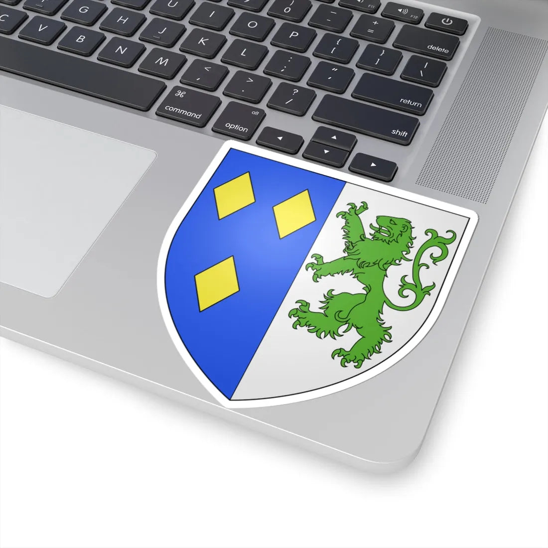 Blason La panne (Belgium) (Coat of Arms) STICKER Vinyl Kiss-Cut Decal - The Sticker Space