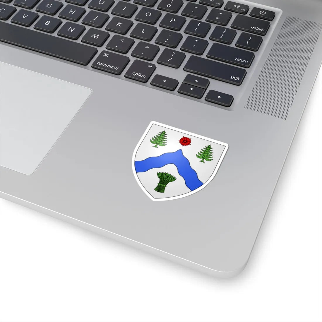 Blason Les Cèdres Québec (Canada) (Coat of Arms) STICKER Vinyl Kiss-Cut Decal - The Sticker Space